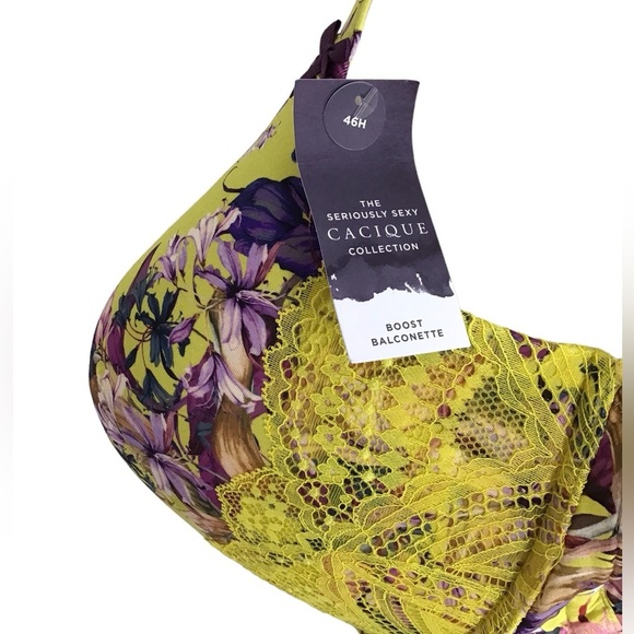 Cacique Seriously Sexy Boost Balconette Bra NWT - Picture 5 of 6